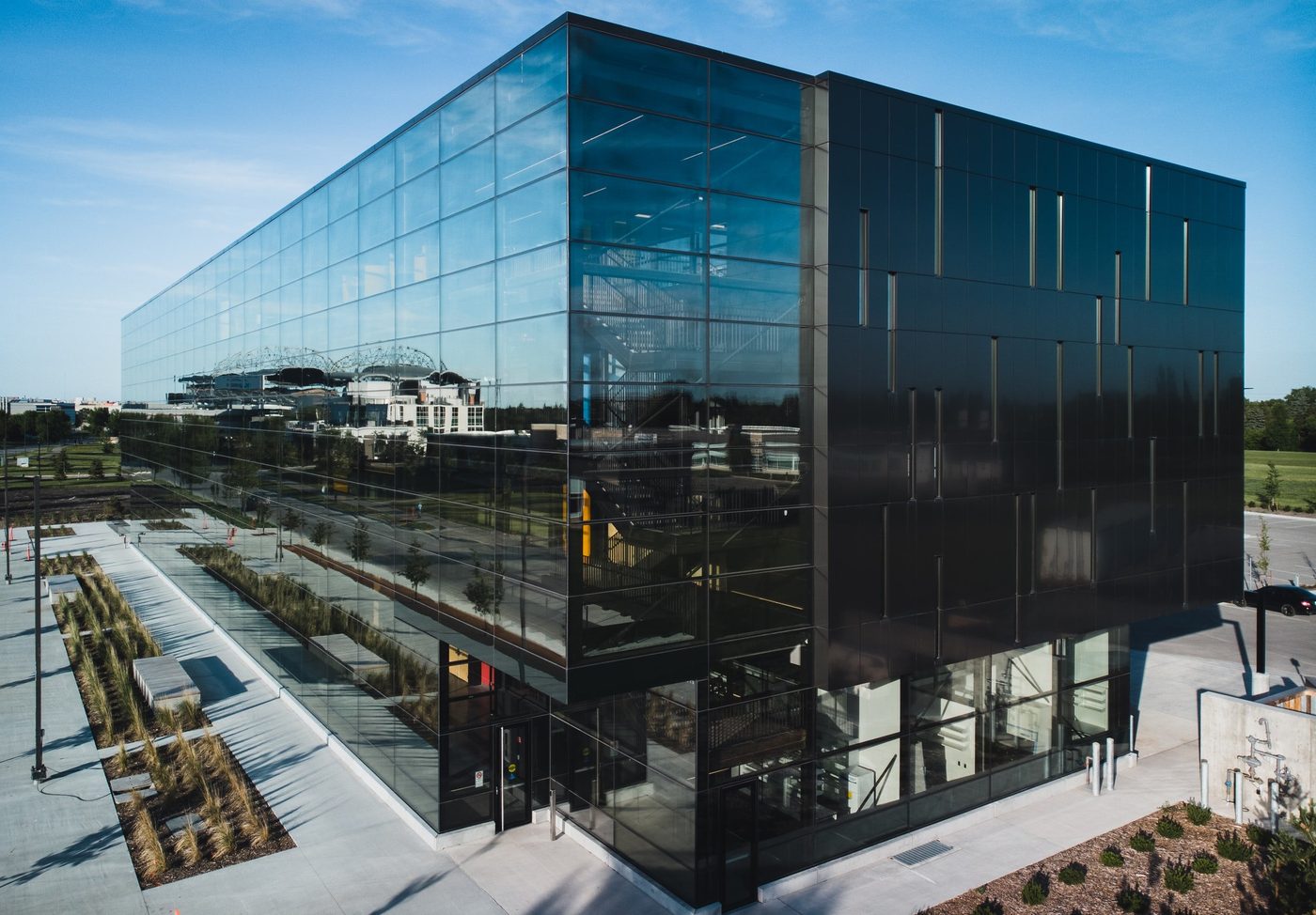 Exterior of Modern Office Building